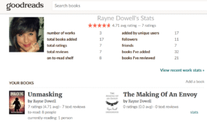 Rayne Dowell Goodreads Book Review