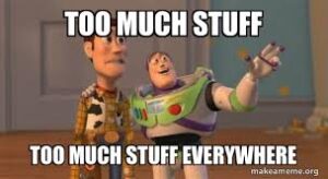 The HSP Declutter Cleanse too much stuff